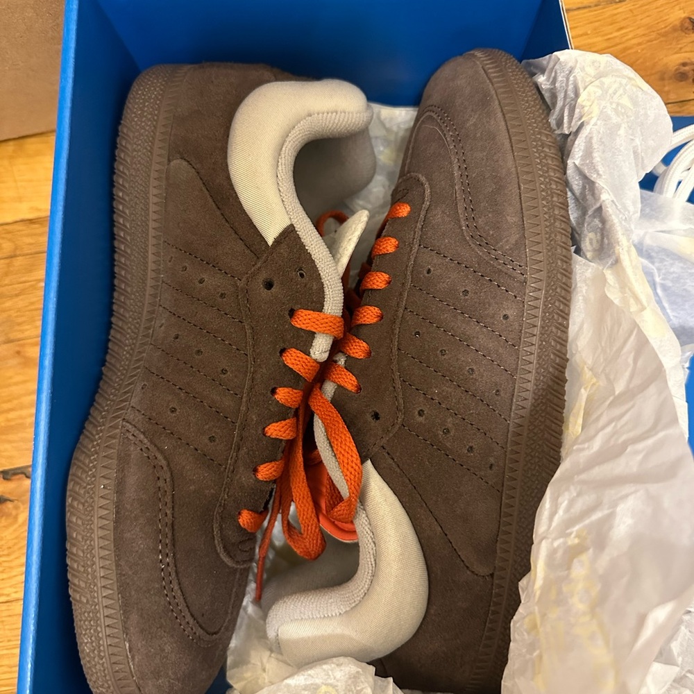 Adidas DYZ dingyun Zhang Samba size 4 brooxi surred with box